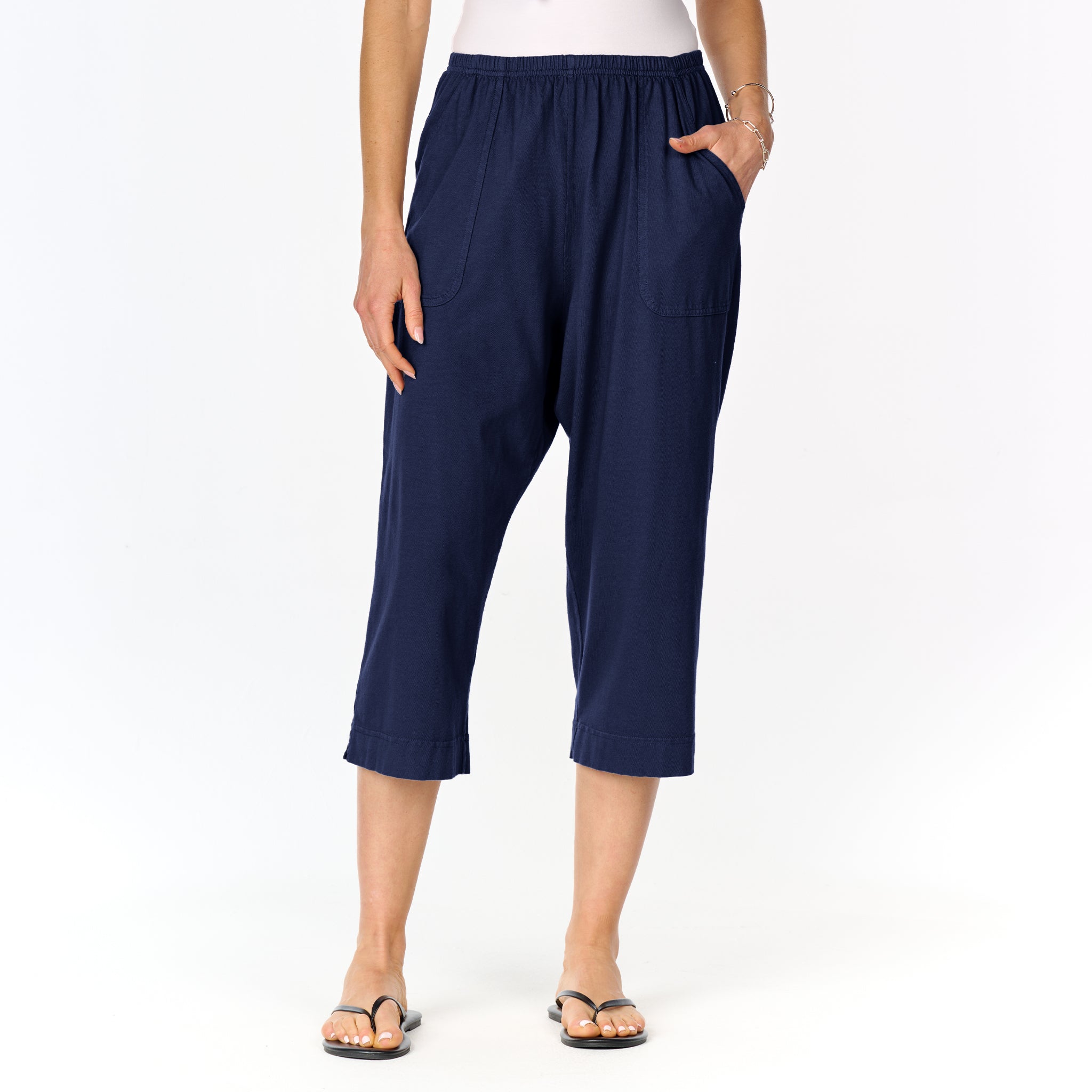 Jersey Pocket Capris