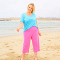 plus size capris