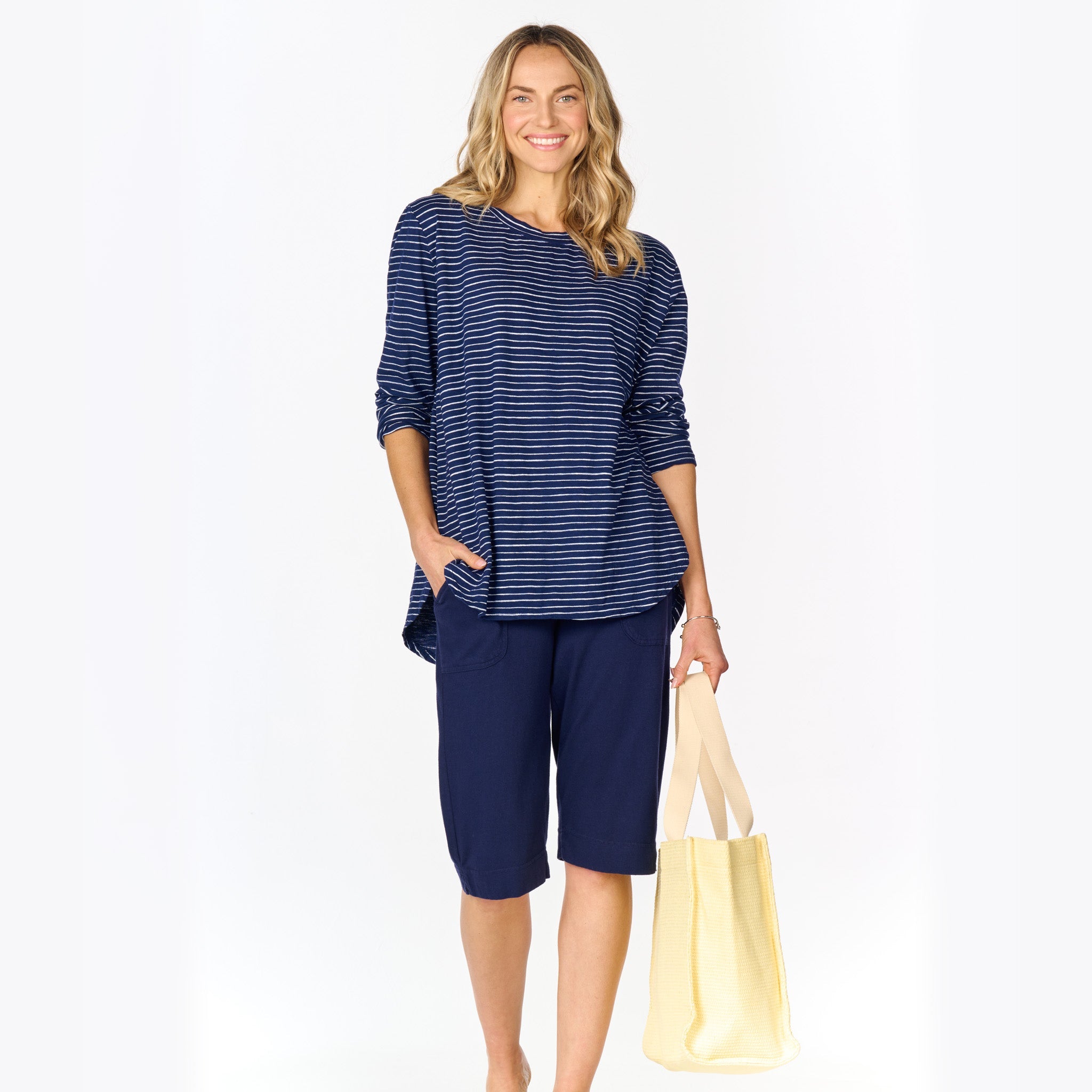 Ocean Stripe Catalina Top