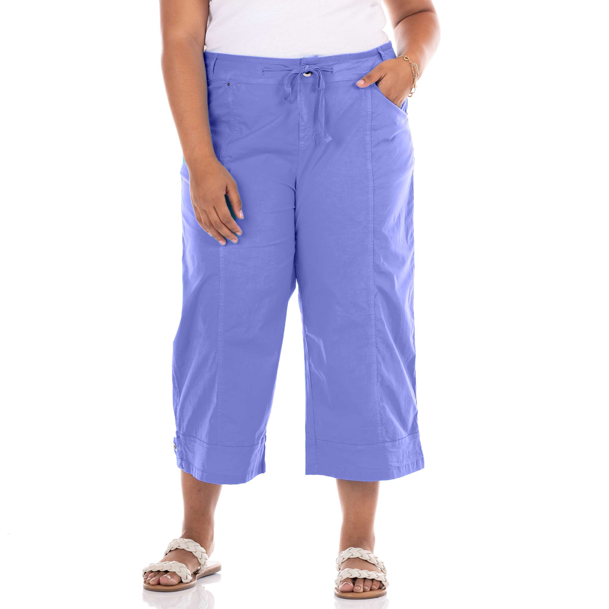 Safari Capris | Plus Size