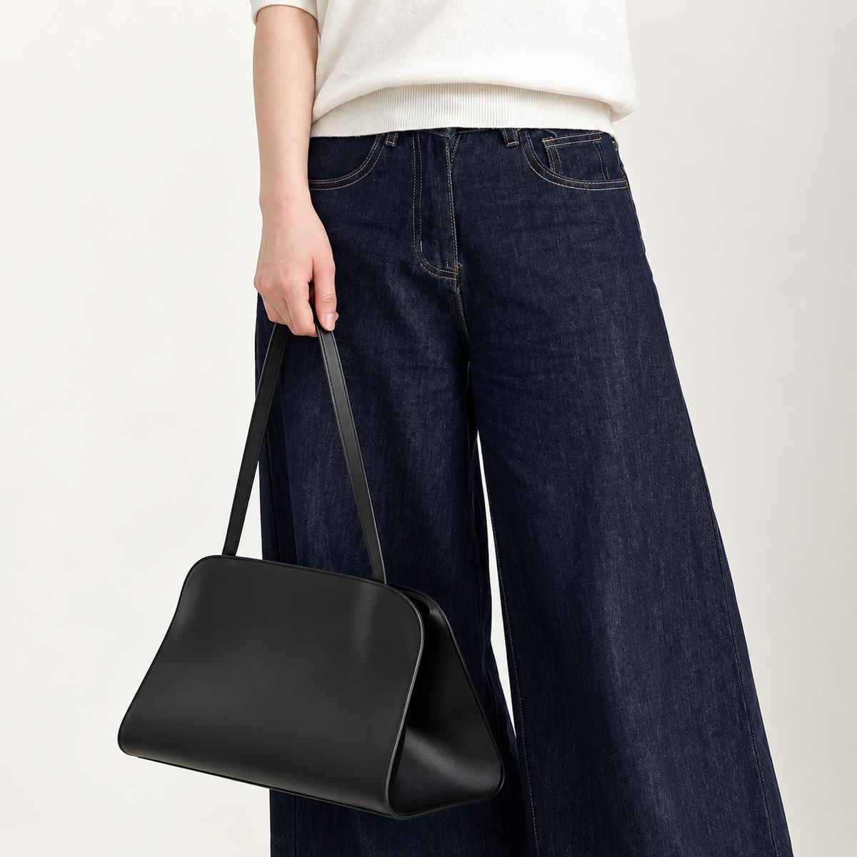 The Sienna Curve Shoulder Bag