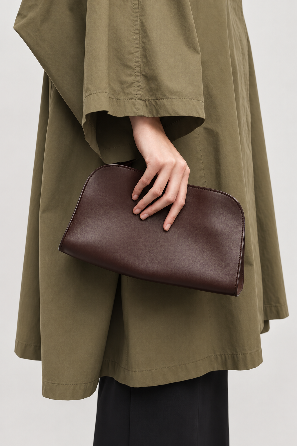 The Sienna Curve Shoulder Bag