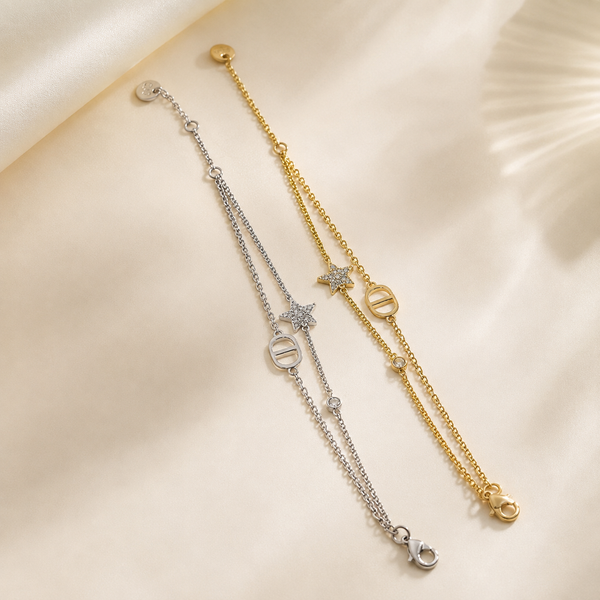 CD Star Double-Layer Bracelet