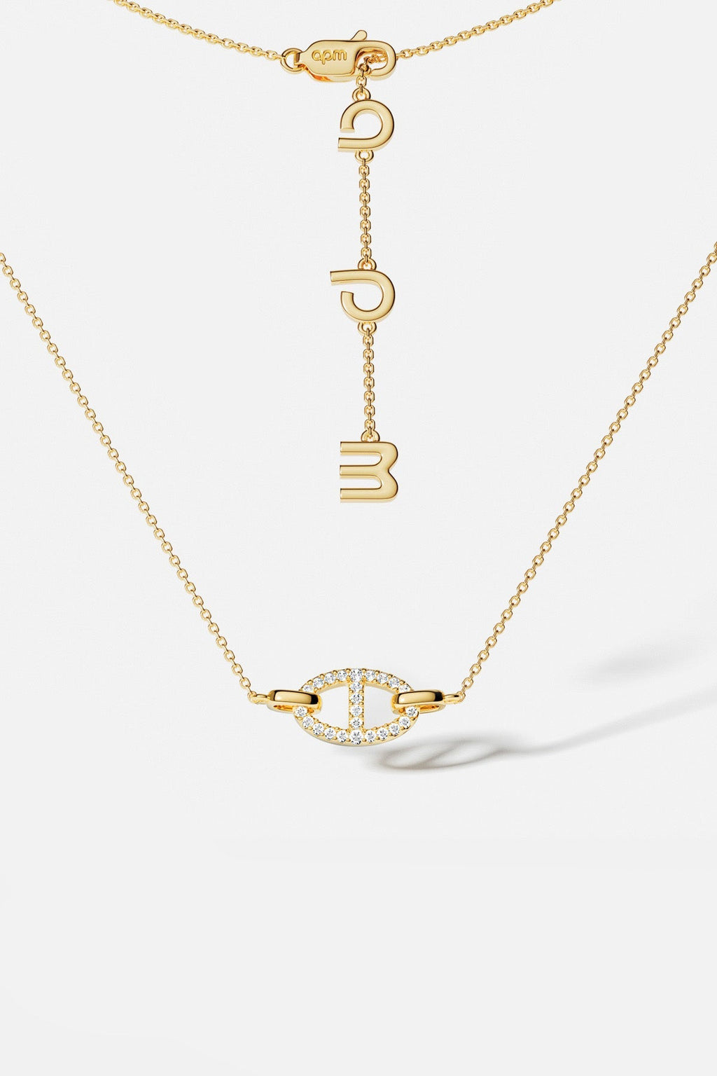 Marine Necklace Ocean Wave Pendant