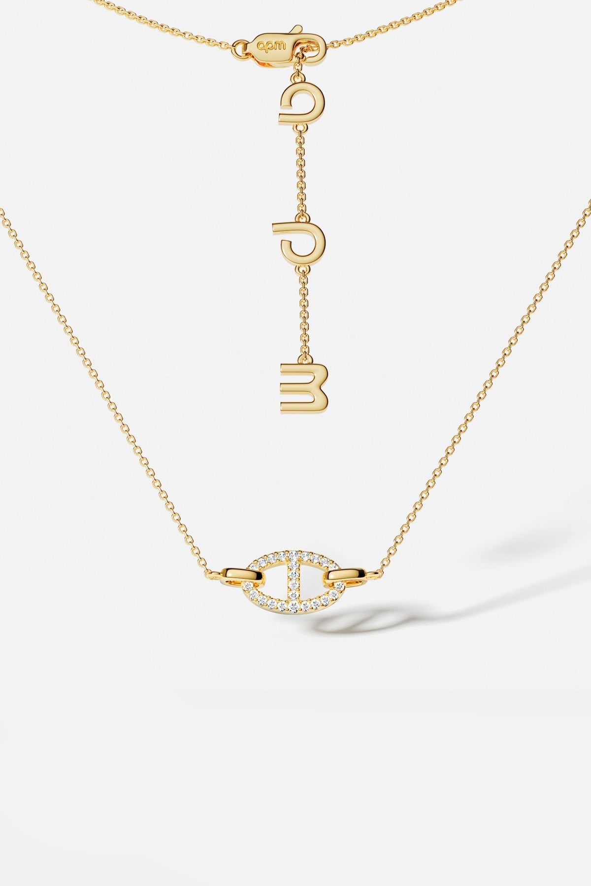 Marine Necklace Ocean Wave Pendant